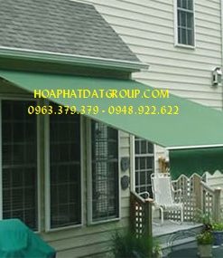 Mái thả mái rủ che ban công, mành che nắng tự cuốn ngoài trời