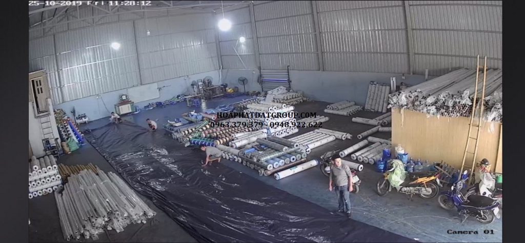 Nhận may bạt xếp may bạt mái che kéo di động theo yêu cầu