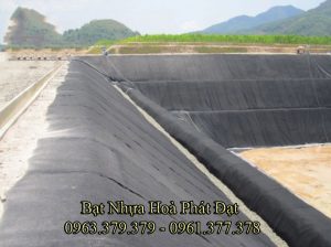Bảng giá thi công lót bạt ao hồ chứa nước, màng (bạt) chống thấm HDPE đen nuôi cá tôm tại Lạng Sơn