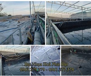 Bảng giá thi công lót bạt ao hồ chứa nước, màng (bạt) chống thấm HDPE đen nuôi cá tôm tại Kon Tum
