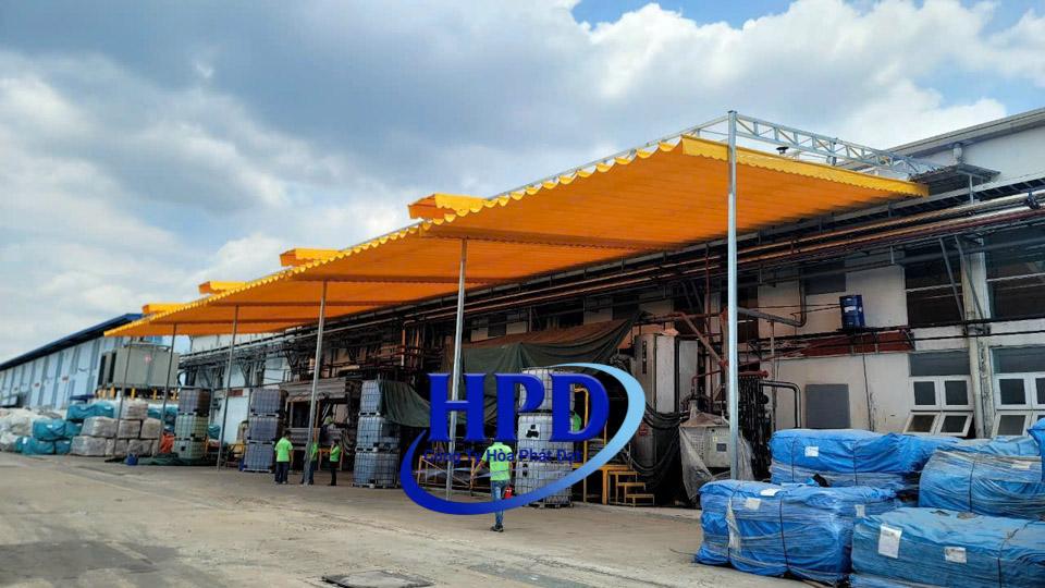 Mái xếp lượn sóng Hòa Phát Đạt
