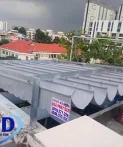 Lắp Đặt Mái Bạt Kéo Tại Bình Dương