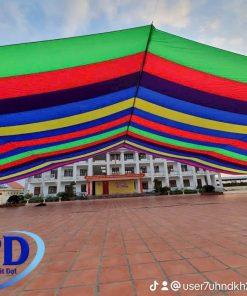 Dù che sân trường Hòa Phát Đạt