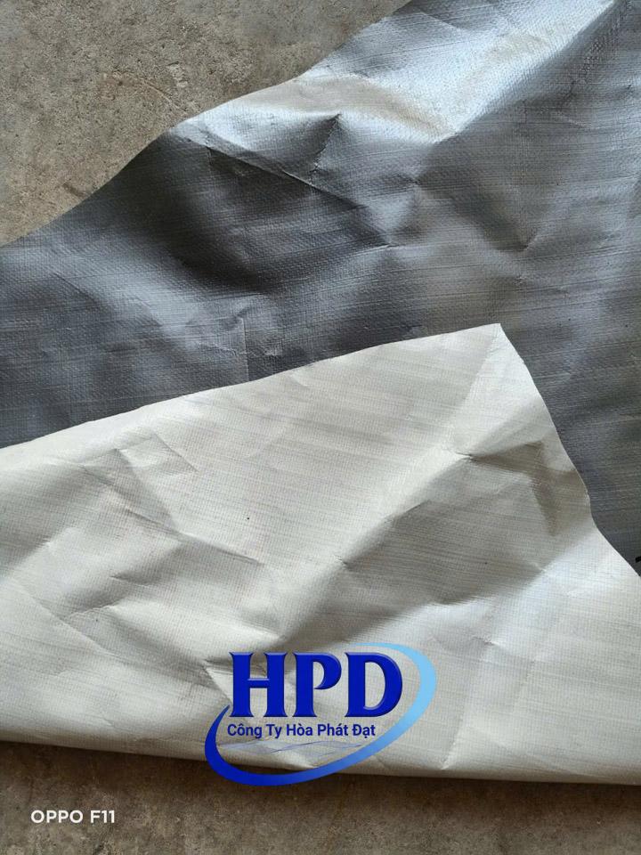 Bạt xám trắng 250g/m2