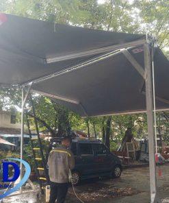 Thi công mái hiên chữ A tận nơi
